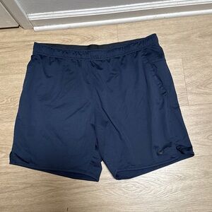 Nike Men's Dark Blue Athletic Shorts